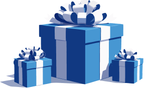 Icone representando presentes